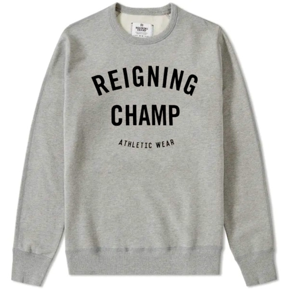 ❌SOLD❌ Reigning Champ Gym Logo Crew Neck sz M NWT